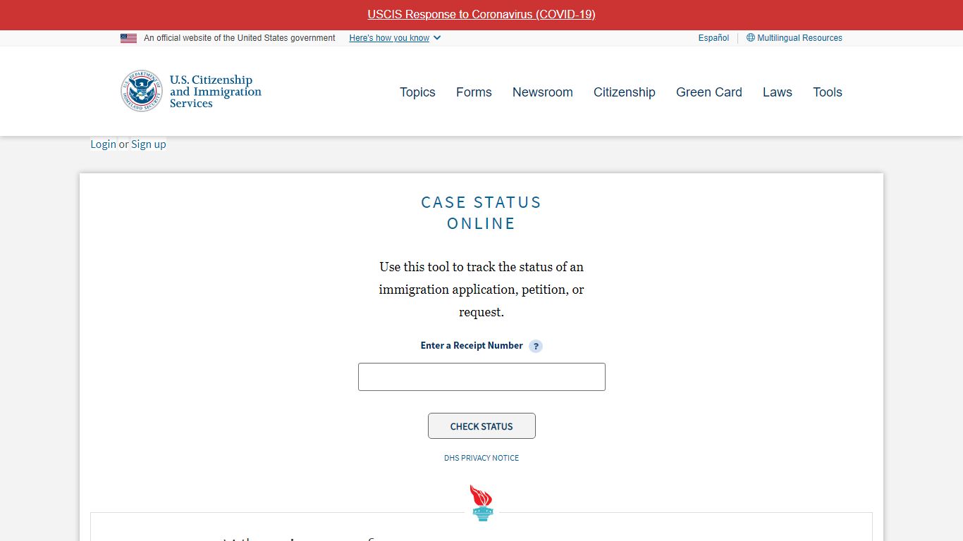 Case Status Online - egov.uscis.gov